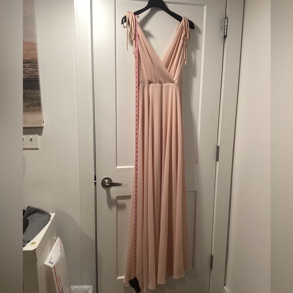 NWT Lulus Dance the Night Away Size S Blush Dress - Picture 7 of 10